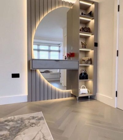 Luminous Elegance Vanity Shelf