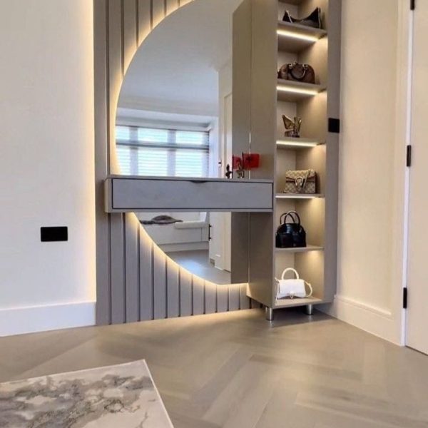 Luminous Elegance Vanity Shelf