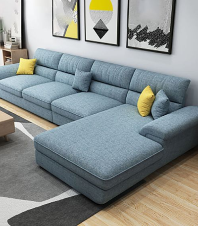Azure Haven L-Shape Modular Sofa