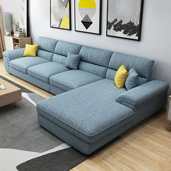 Azure Haven L-Shape Modular Sofa
