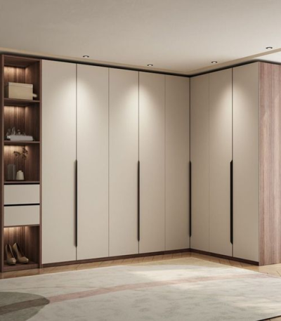Elegance Corner Wardrobe