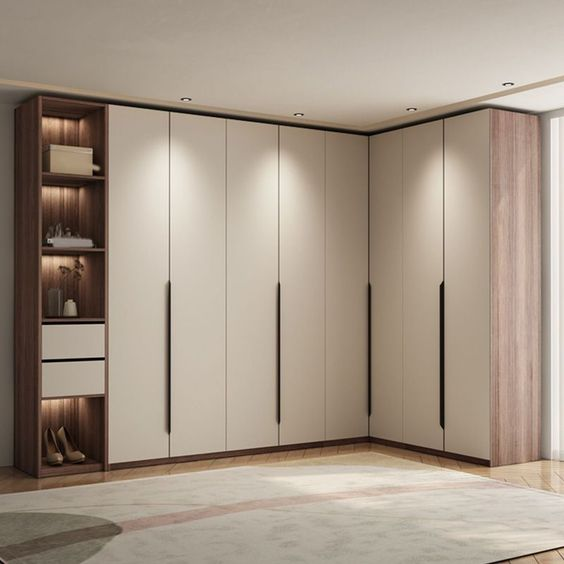 Elegance Corner Wardrobe