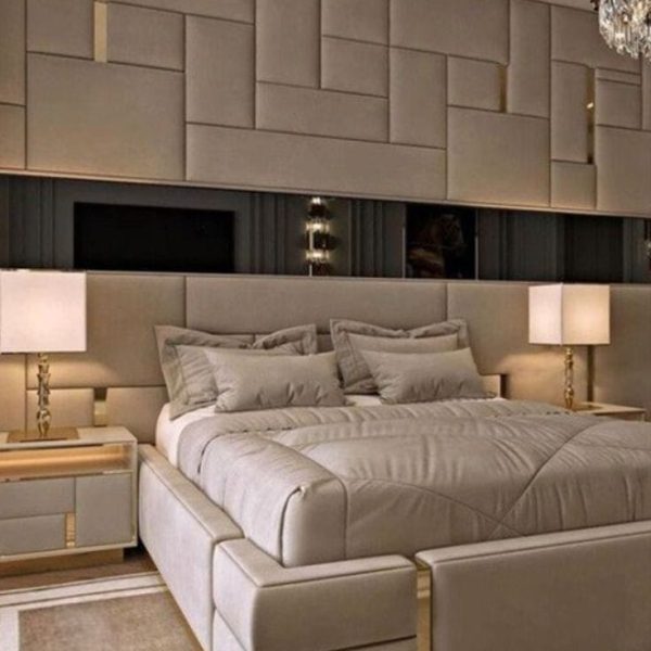 Luxe Comfort Padded Bed Frame